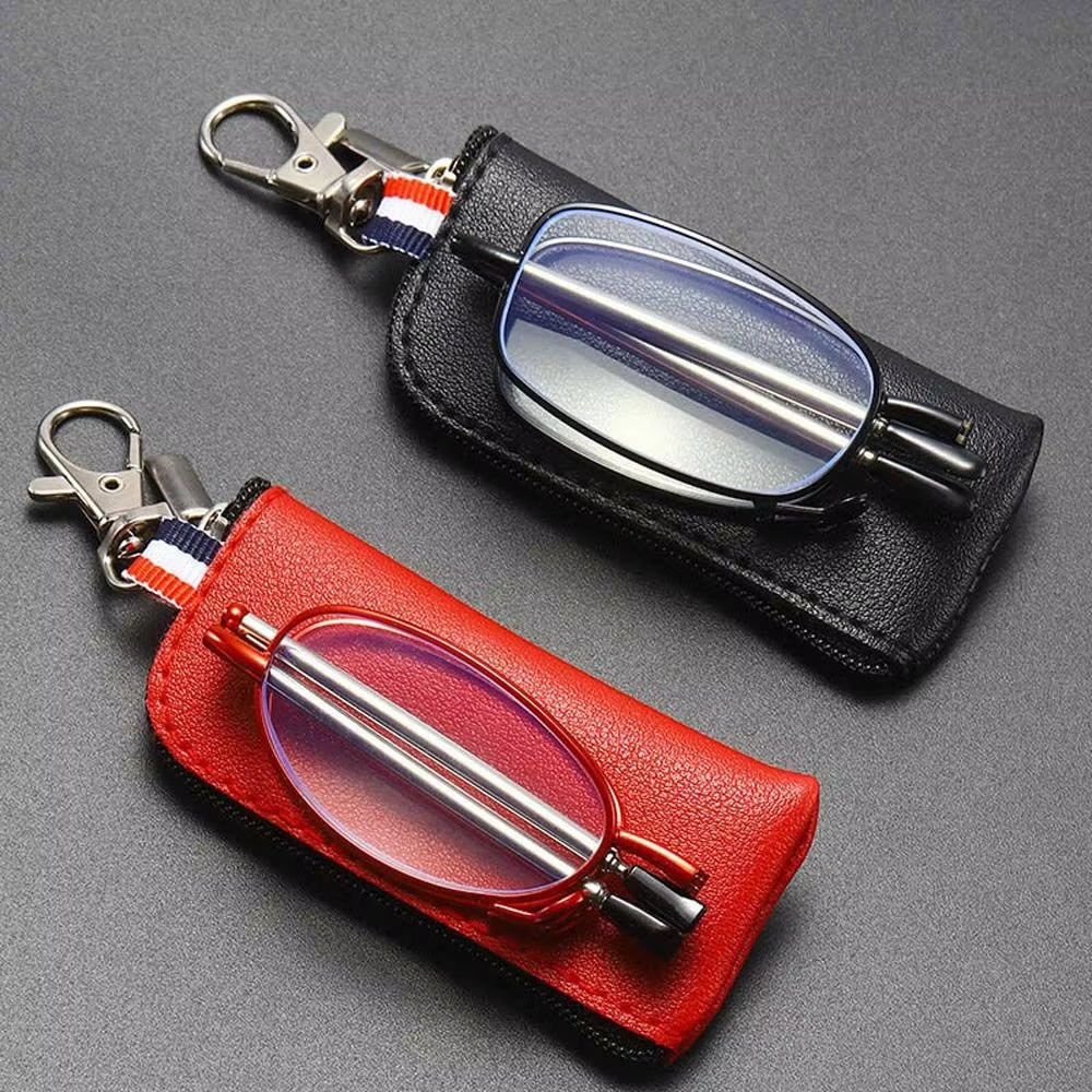 Portable Folding Reading Glasses with Case