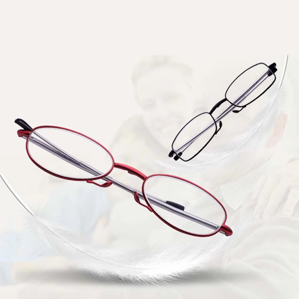 Portable Folding Reading Glasses with Case